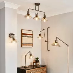 Dunelm Nicholas Industrial Table Lamp -Cheap wall lights Store 30753392 alt06