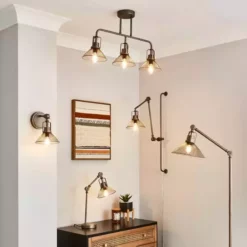 Dunelm Nicholas Industrial Adjustable Wall Light -Cheap wall lights Store 30753394 alt06