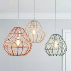 Dunelm Decorative Cane Easy Fit Pendant -Cheap wall lights Store 30753398 alt06