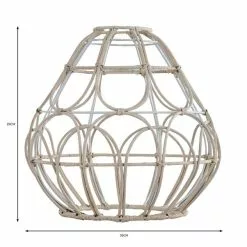 Dunelm Decorative Cane Easy Fit Pendant -Cheap wall lights Store 30753398 alt07