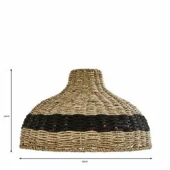 Dunelm Yanha Rattan Easy Fit Pendant 40cm 13 Dunelm Yanha Rattan Easy Fit Pendant 40cm -Cheap wall lights Store 30753433 alt07