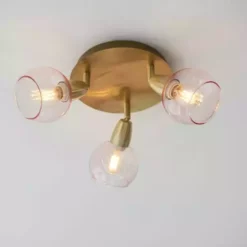 Dunelm Tia 3 Light Spotlight