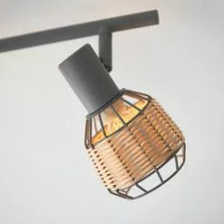 Dunelm Ohio 4 Light Grey Spotlight Bar -Cheap wall lights Store 30754833 alt05