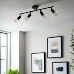 Dunelm Koppla 4 Light Spotlight Bar -Cheap wall lights Store 30754835 alt03