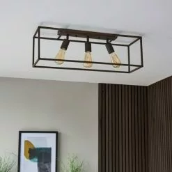 Dunelm London 3 Light Bronze Spotlight Bar -Cheap wall lights Store 30754838 alt03