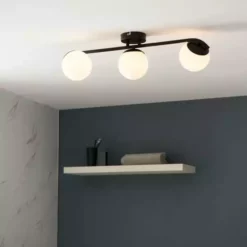 Dunelm Elements Tela 3 Light Bathroom Spotlight -Cheap wall lights Store 30754840 alt02