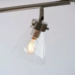 Dunelm Delavin 4 Light Satin Nickel Spotlight Bar -Cheap wall lights Store 30754843 alt05