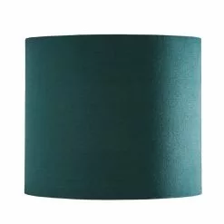 Dunelm Ava Bottle Green Drum Shade 20cm -Cheap wall lights Store 30755336 alt05