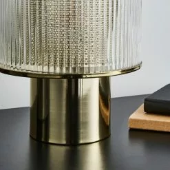 Dunelm Kruze Glass Table Lamp -Cheap wall lights Store 30755682 alt03