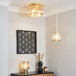 Dunelm Kruze Glass Table Lamp -Cheap wall lights Store 30755682 alt06