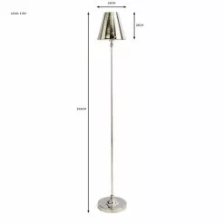 Dorma Bedford Polished Nickel Floor Lamp -Cheap wall lights Store 30755699 alt07