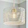 Dunelm Kiel White Easy Fit Pendant -Cheap wall lights Store 30755718