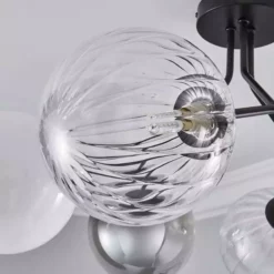 Dunelm Nila 6 Light Ceiling Fitting -Cheap wall lights Store 30755733 alt02