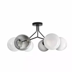 Dunelm Nila 6 Light Ceiling Fitting -Cheap wall lights Store 30755733 alt05