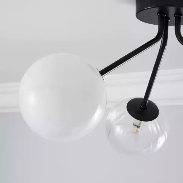 Dunelm Nila 3 Light Ceiling Fitting 6 Dunelm Nila 3 Light Ceiling Fitting - Image 4