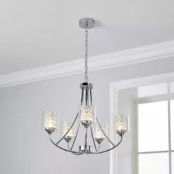 Dunelm Frankie 5 Light Ceiling Fitting