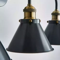 Dunelm Logan Grey 3 Light Wall Light 10 Dunelm Logan Grey 3 Light Wall Light -Cheap wall lights Store 30755760 alt02