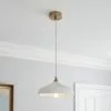 Dorma Ribbed Porcelain 1 Light Ceiling Fitting 2 Dorma Ribbed Porcelain 1 Light Ceiling Fitting -Cheap wall lights Store 30755762