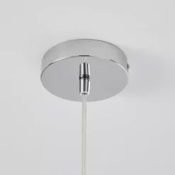Dunelm Sheridan 1 Light Chrome Ceiling Fitting -Cheap wall lights Store 30755763 alt03