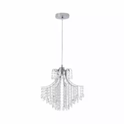 Dunelm Sheridan 1 Light Chrome Ceiling Fitting -Cheap wall lights Store 30755763 alt05