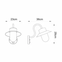 Vogue Lighting Vogue Windermere Outdoor PIR Wall Light -Cheap wall lights Store 30755865 alt07