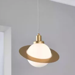 Dunelm Saturn 1 Light Pendant Ceiling Fitting