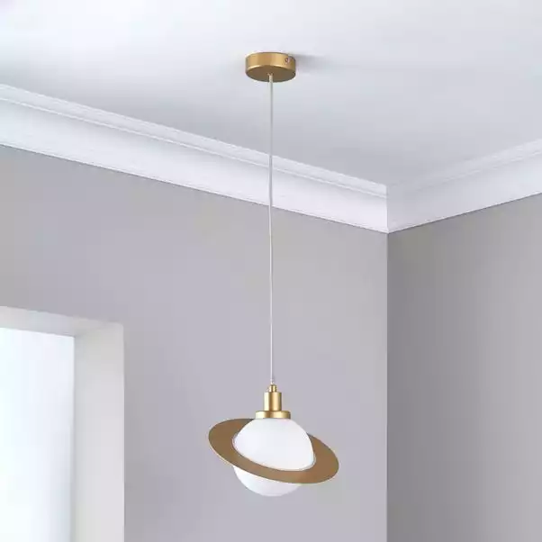 Dunelm Saturn 1 Light Pendant Ceiling Fitting 5 Dunelm Saturn 1 Light Pendant Ceiling Fitting - Image 3