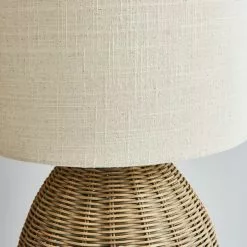 Dunelm Churchgate Cotes Rattan Floor Lamp -Cheap wall lights Store 30763294 alt02