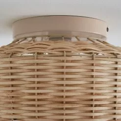 Dunelm Ohio 1 Light Flush Ceiling Fitting -Cheap wall lights Store 30766150 alt03