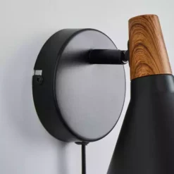 Elements Wolston Plug In Wall Light -Cheap wall lights Store 30766163 alt03