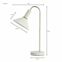 Dunelm Corben Table Lamp -Cheap wall lights Store 30766179 alt07
