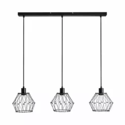 Dunelm Frances 3 Light Diner Ceiling Fitting -Cheap wall lights Store 30766182 alt05