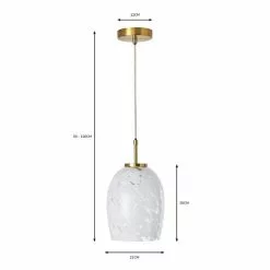 Dunelm Lilo 1 Light Pendant Ceiling Fitting -Cheap wall lights Store 30766265 alt07