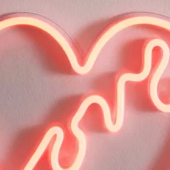 Dunelm Love Heart Neon Sign -Cheap wall lights Store 30767721 alt02