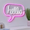 Dunelm Hello Neon Sign