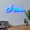 Dunelm Dream Neon Sign -Cheap wall lights Store 30767723