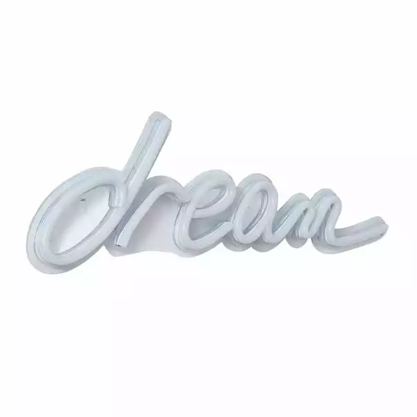 Dunelm Dream Neon Sign 6 Dunelm Dream Neon Sign - Image 4
