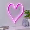 Dunelm Heart Neon Sign Light -Cheap wall lights Store 30768222
