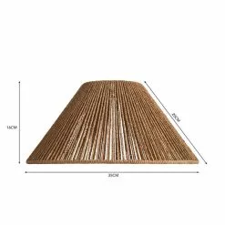 Dunelm Kabir Tapered String Pendant Shade -Cheap wall lights Store 30768629 alt07