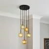 Elements Tollose 5 Light Cluster Ceiling Fitting