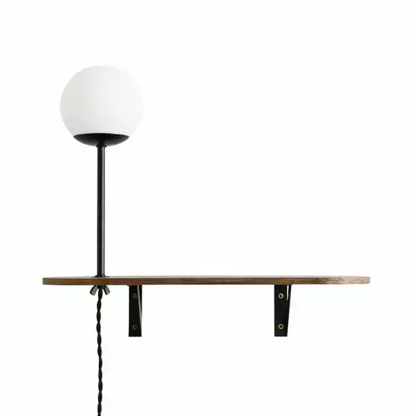 Elements Visby Shelf Wall Light Walnut 7 Elements Visby Shelf Wall Light Walnut - Image 5