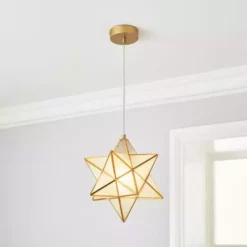 Dunelm Virgo Star 26cm Ceiling Fitting
