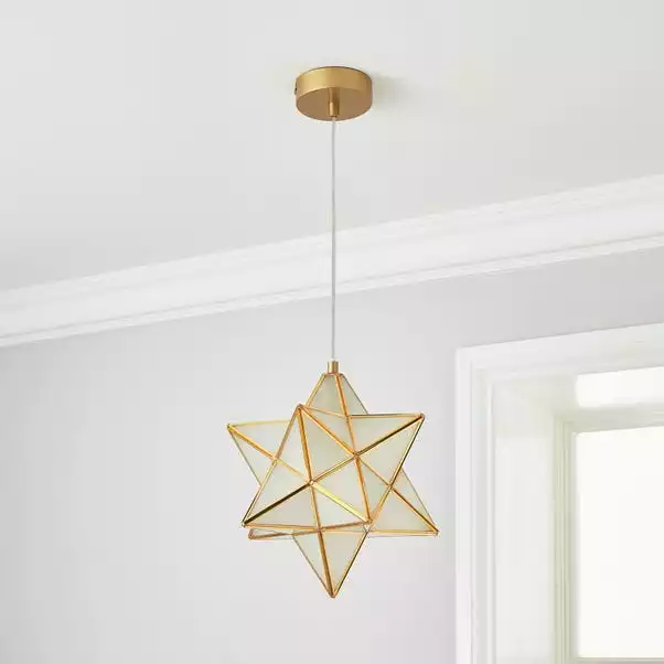 Dunelm Virgo Star 26cm Ceiling Fitting 4 Dunelm Virgo Star 26cm Ceiling Fitting - Image 2