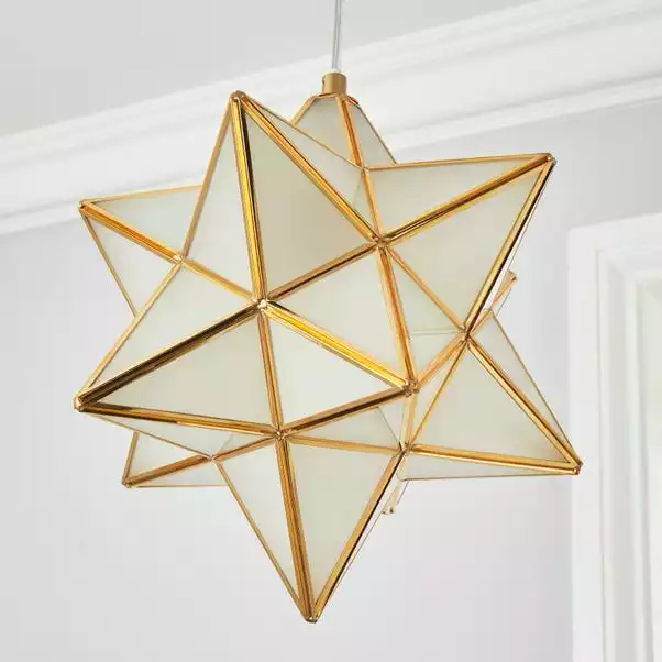 Dunelm Virgo Star 26cm Ceiling Fitting 5 Dunelm Virgo Star 26cm Ceiling Fitting - Image 3