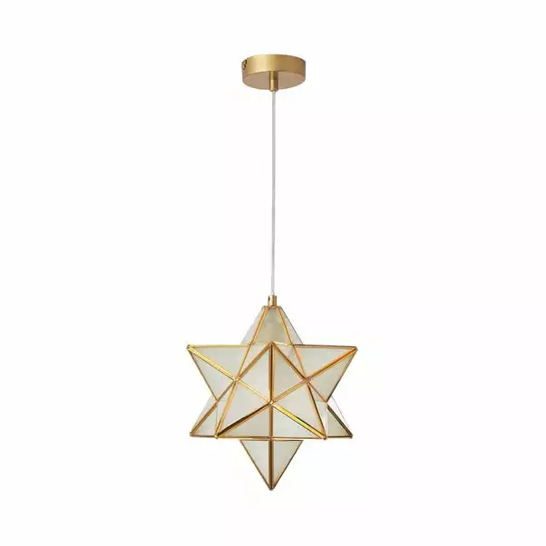 Dunelm Virgo Star 26cm Ceiling Fitting 7 Dunelm Virgo Star 26cm Ceiling Fitting - Image 5