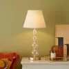 Dunelm Keanu Glass Table Lamp -Cheap wall lights Store 30770027