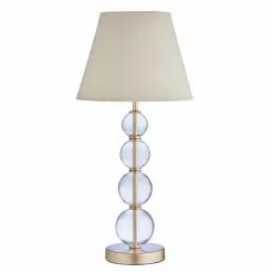 Dunelm Keanu Glass Table Lamp -Cheap wall lights Store 30770027 alt03