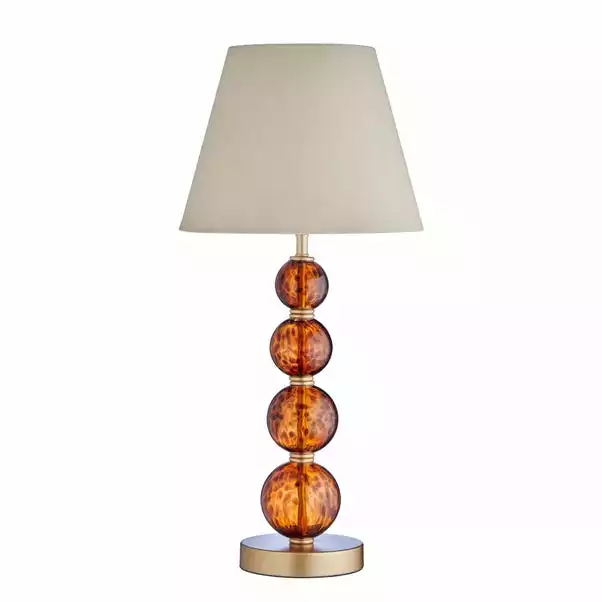 Dunelm Lilo Tortoiseshell Glass Table Lamp 7 Dunelm Lilo Tortoiseshell Glass Table Lamp - Image 5