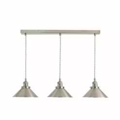 Dunelm Logan 3 Light Industrial Diner Ceiling Fitting -Cheap wall lights Store 30770062 alt05