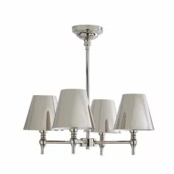 Dorma Bedford 4 Light Polished Nickel Ceiling Fitting -Cheap wall lights Store 30770080 alt05